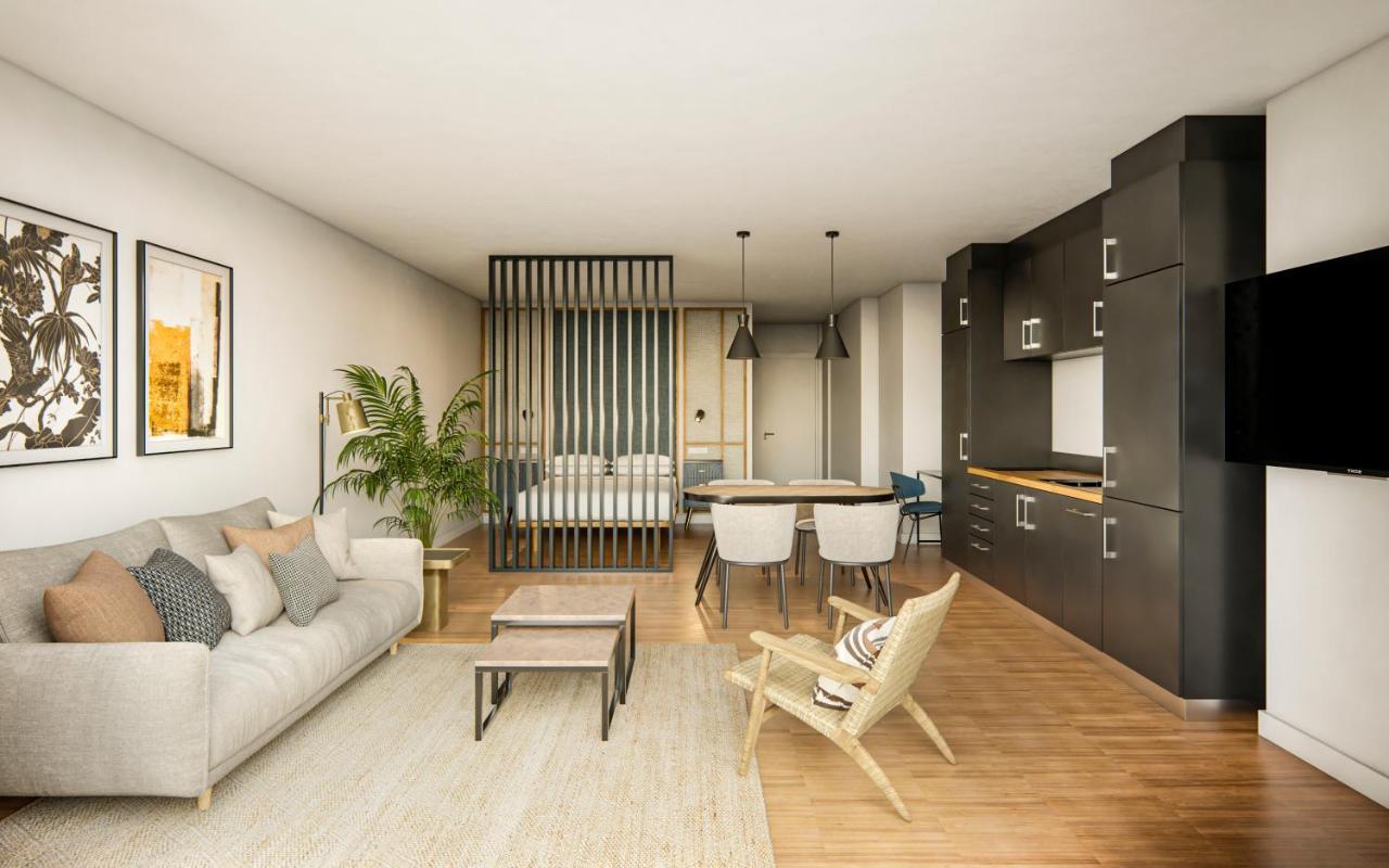 サンティアゴ・デ・コンポステーラI Loft Santiago By Upper Luxury Housingアパートメント エクステリア 写真